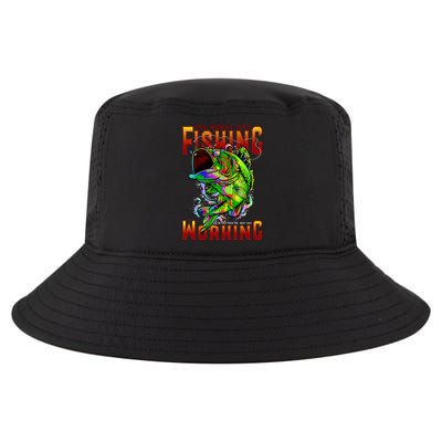 The Worst Day Fishing Is Better Than The Best Day Working Cool Comfort Performance Bucket Hat