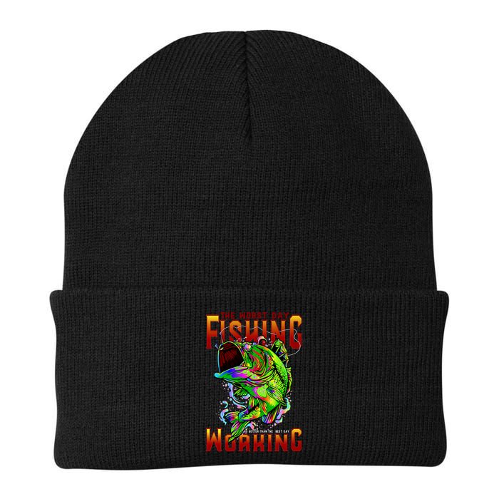 The Worst Day Fishing Is Better Than The Best Day Working Beanie