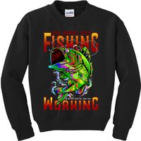 The Worst Day Fishing Is Better Than The Best Day Working Kids Sweatshirt
