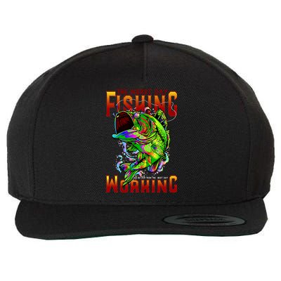 The Worst Day Fishing Is Better Than The Best Day Working Wool Snapback Cap