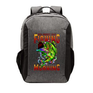 The Worst Day Fishing Is Better Than The Best Day Working Vector Backpack