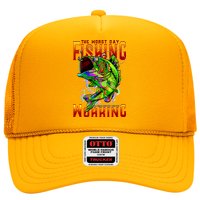 The Worst Day Fishing Is Better Than The Best Day Working Trucker Hat