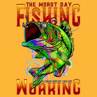 The Worst Day Fishing Is Better Than The Best Day Working Trucker Hat