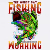 The Worst Day Fishing Is Better Than The Best Day Working Garment-Dyed Sweatshirt