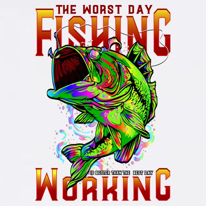 The Worst Day Fishing Is Better Than The Best Day Working Garment-Dyed Sweatshirt