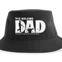The Walking Dad The The Myth The Legend Meaningful Gift Sustainable Bucket Hat