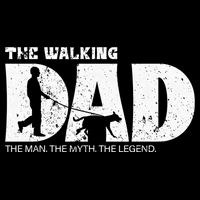 The Walking Dad The The Myth The Legend Meaningful Gift Sustainable Bucket Hat
