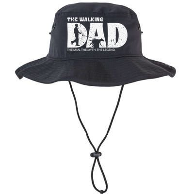The Walking Dad The The Myth The Legend Meaningful Gift Bucket Hat