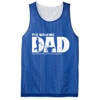 The Walking Dad The The Myth The Legend Meaningful Gift Mesh Reversible Basketball Jersey Tank