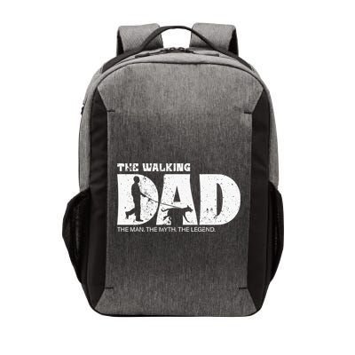 The Walking Dad The The Myth The Legend Meaningful Gift Vector Backpack