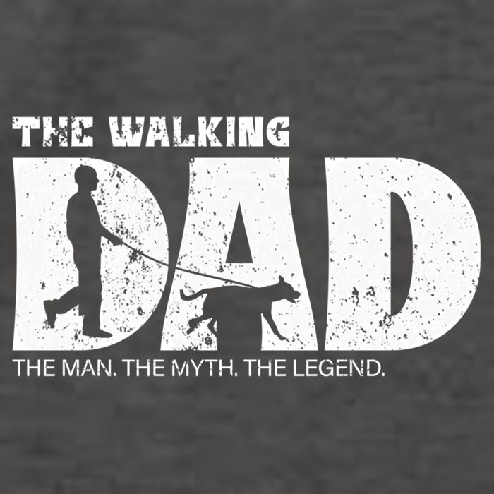 The Walking Dad The The Myth The Legend Meaningful Gift Vector Backpack