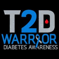 T2D Warrior Diabetes Awareness Type 2 Diabetic Fighter Backpack