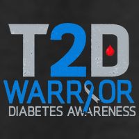 T2D Warrior Diabetes Awareness Type 2 Diabetic Fighter Beanie