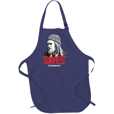 The Walking Dead Jesus Saves Full-Length Apron With Pockets