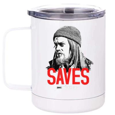 The Walking Dead Jesus Saves 12 oz Stainless Steel Tumbler Cup