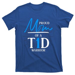 T1d Warrior Diabetes Awareness Month Mom Diabetes Awareness Cool Gift T-Shirt