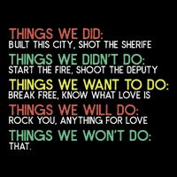 Things We Did Built This City Shot The Sherife Things We Drawstring Bag