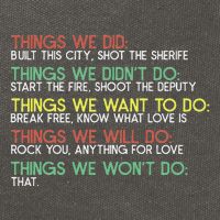 Things We Did Built This City Shot The Sherife Things We Cotton Canvas Backpack