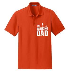 The Walking Dad Rottweiler Dog Lover Owner Dog Breed Gift Dry Zone Grid Polo