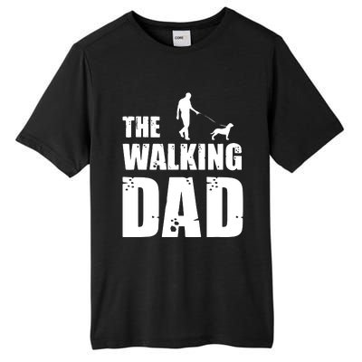 The Walking Dad Rottweiler Dog Lover Owner Dog Breed Gift Tall Fusion ChromaSoft Performance T-Shirt