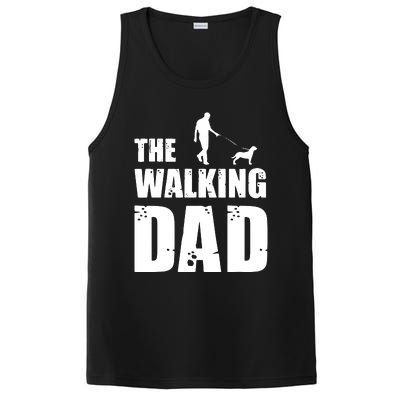 The Walking Dad Rottweiler Dog Lover Owner Dog Breed Gift PosiCharge Competitor Tank