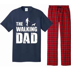 The Walking Dad Rottweiler Dog Lover Owner Dog Breed Gift Pajama Set