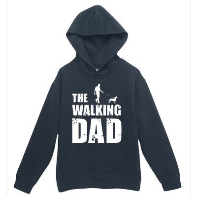 The Walking Dad Rottweiler Dog Lover Owner Dog Breed Gift Urban Pullover Hoodie