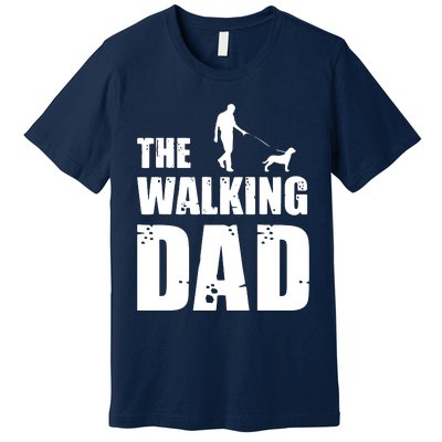 The Walking Dad Rottweiler Dog Lover Owner Dog Breed Gift Premium T-Shirt