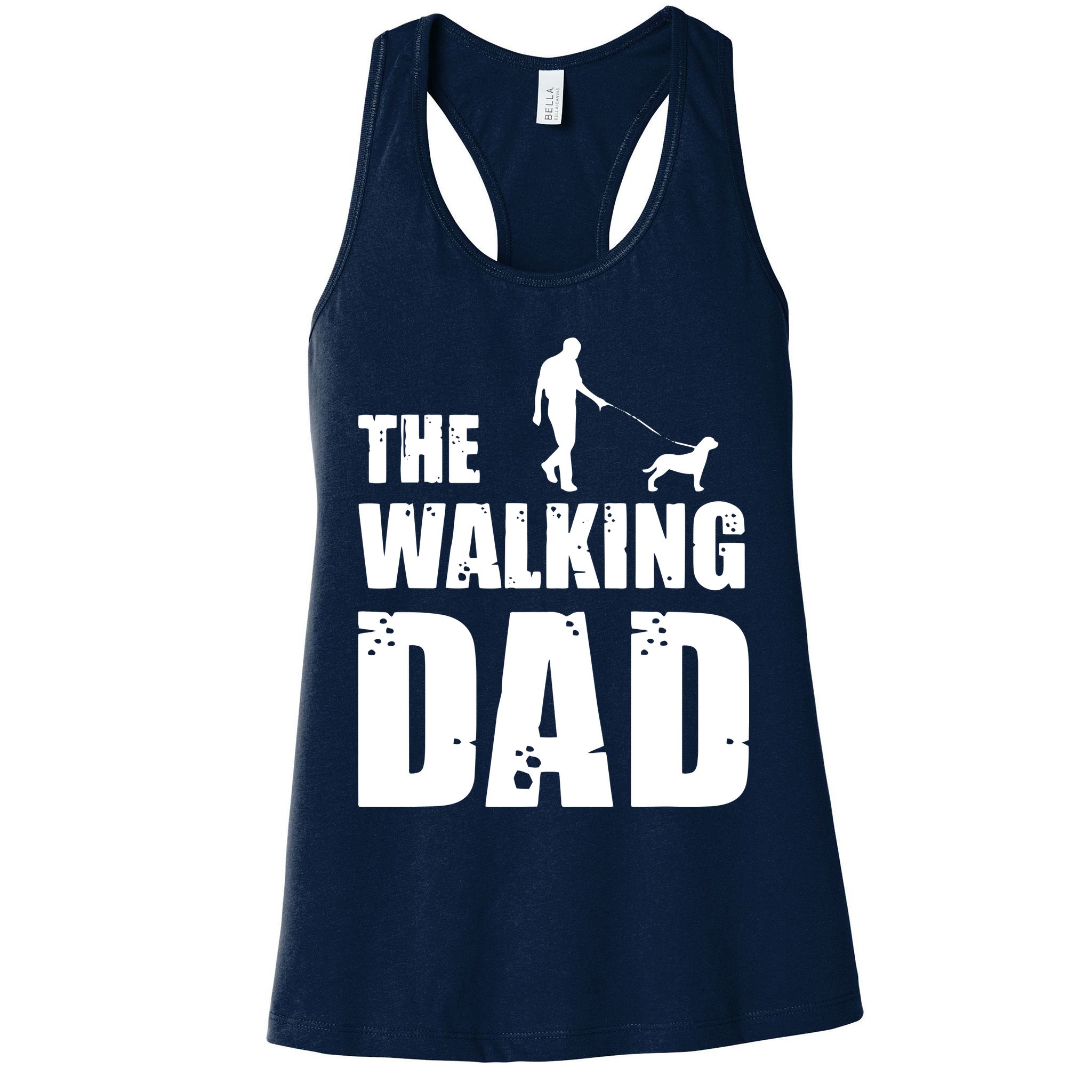 The Walking Dad Rottweiler Dog Lover Owner Dog Breed Gift Womens Tank Top