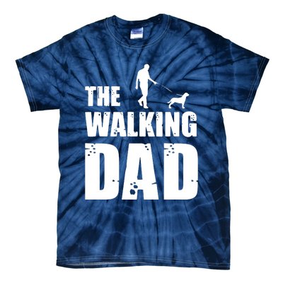 The Walking Dad Rottweiler Dog Lover Owner Dog Breed Gift Tie-Dye T-Shirt