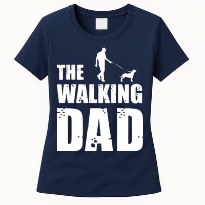 The Walking Dad Rottweiler Dog Lover Owner Dog Breed Gift Womens T-Shirt