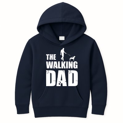 The Walking Dad Rottweiler Dog Lover Owner Dog Breed Gift Kids Hoodie