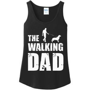 The Walking Dad Golden Retriever Dog Owner Dog Breed Gift Ladies Essential Tank