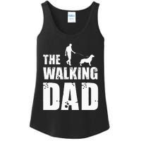 The Walking Dad Golden Retriever Dog Owner Dog Breed Gift Ladies Essential Tank