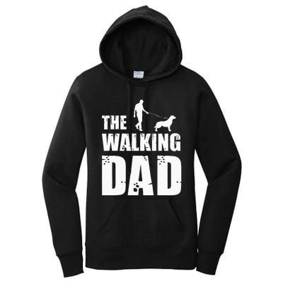 The Walking Dad Golden Retriever Dog Owner Dog Breed Gift Women's Pullover Hoodie