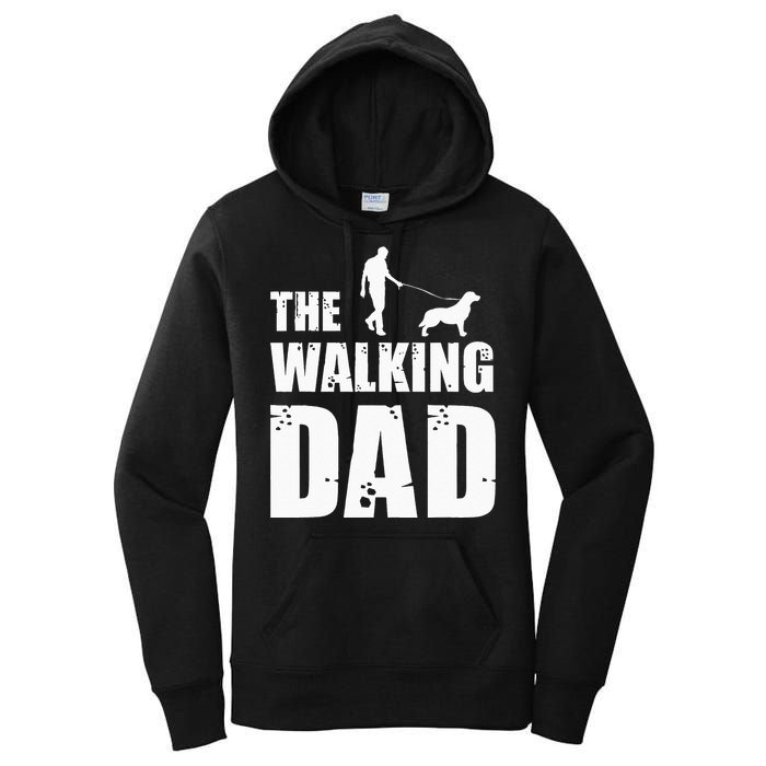 The Walking Dad Golden Retriever Dog Owner Dog Breed Gift Women's Pullover Hoodie