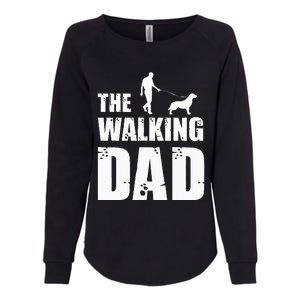 The Walking Dad Golden Retriever Dog Owner Dog Breed Gift Womens California Wash Sweatshirt