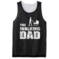 The Walking Dad With Stroller Mesh Reversible Basketball Jersey Tank