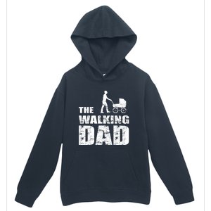 The Walking Dad With Stroller Urban Pullover Hoodie