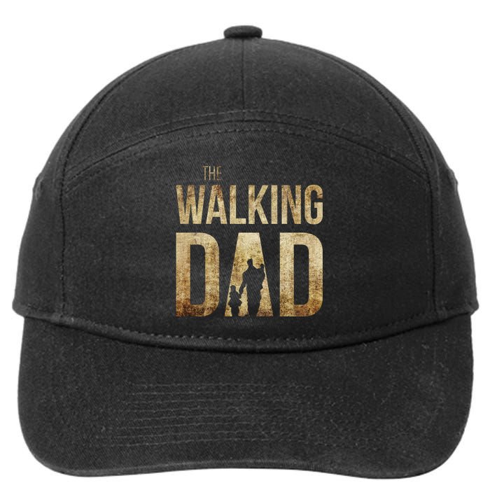 The Walking Dad 7-Panel Snapback Hat