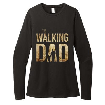 The Walking Dad Womens CVC Long Sleeve Shirt