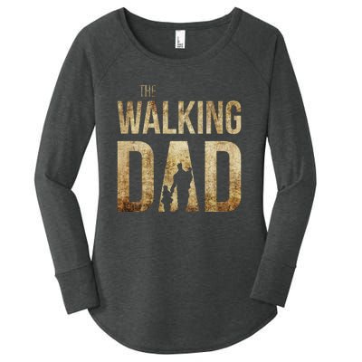 The Walking Dad Women's Perfect Tri Tunic Long Sleeve Shirt