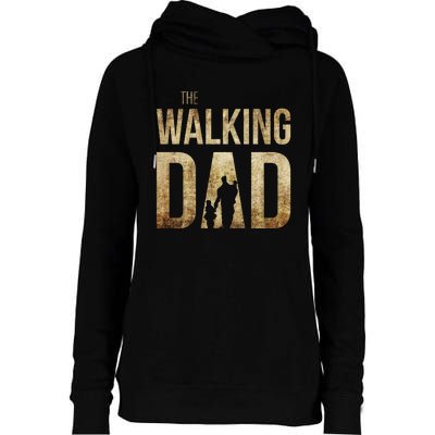 The Walking Dad Womens Funnel Neck Pullover Hood