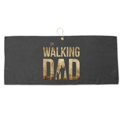 The Walking Dad Large Microfiber Waffle Golf Towel