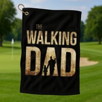 The Walking Dad Golf Towel