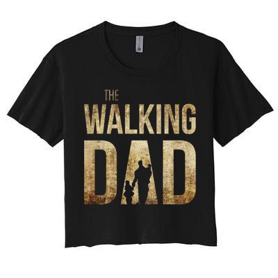 The Walking Dad Women's Crop Top Tee