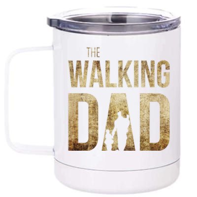 The Walking Dad 12 oz Stainless Steel Tumbler Cup