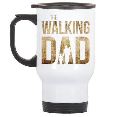 The Walking Dad Stainless Steel Travel Mug