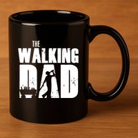 The Walking Dad Beer Fathers Day 11oz C Handle Ceramic Mug