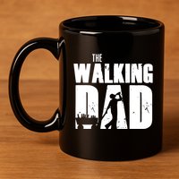 The Walking Dad Beer Fathers Day 11oz C Handle Ceramic Mug
